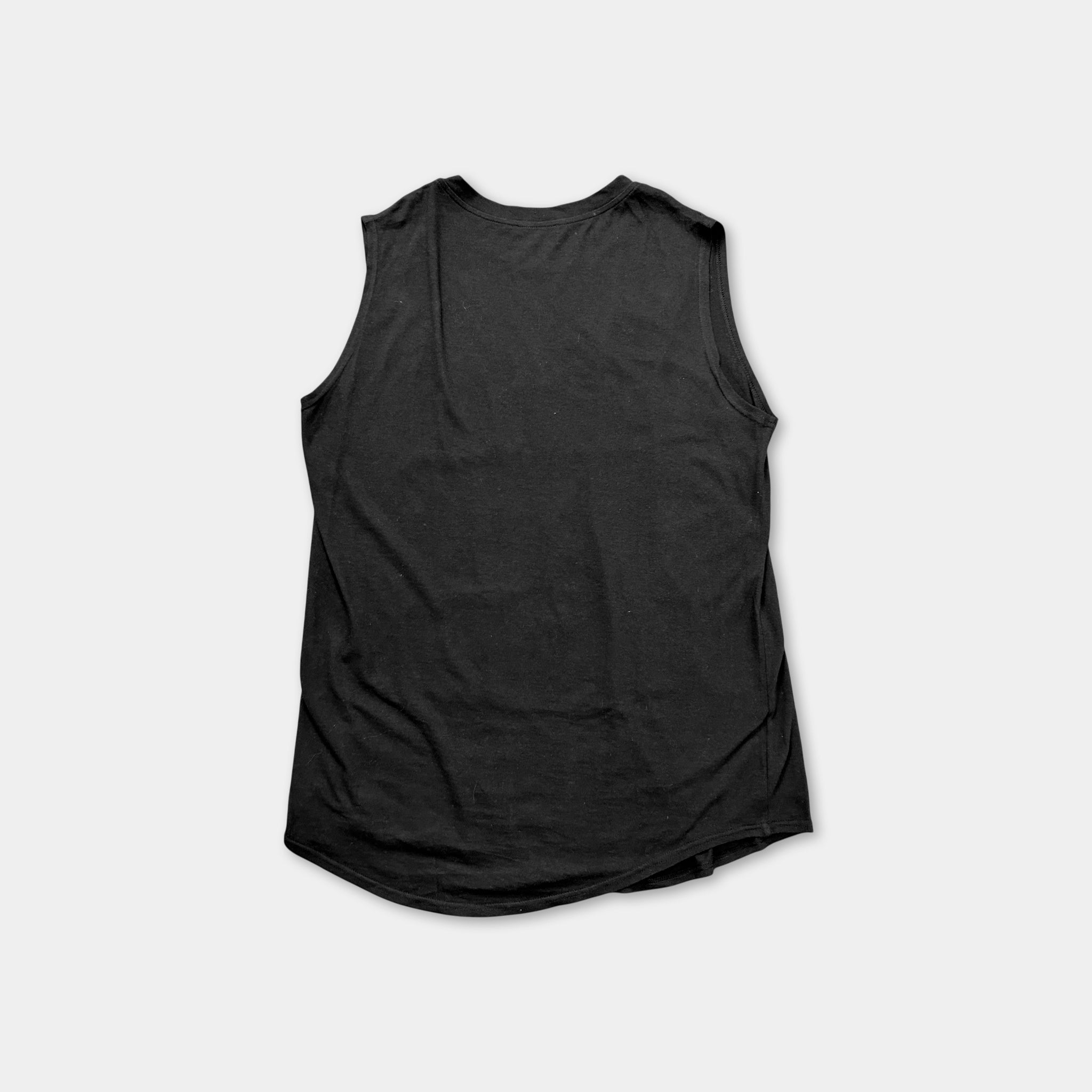 Balmain "Do You Speak Balmain" Gold Foil Sleeveless Tank Top