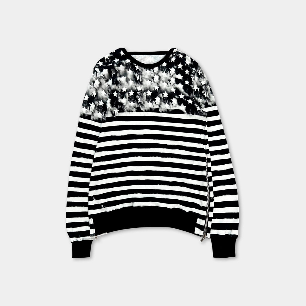 Balmain USA Flag Sweatshirt