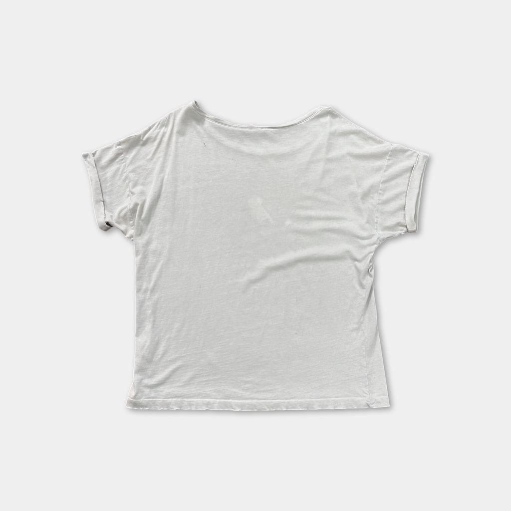Pierre Balmain SS14 Distressed "Rock Couture" Graphic T-Shirt