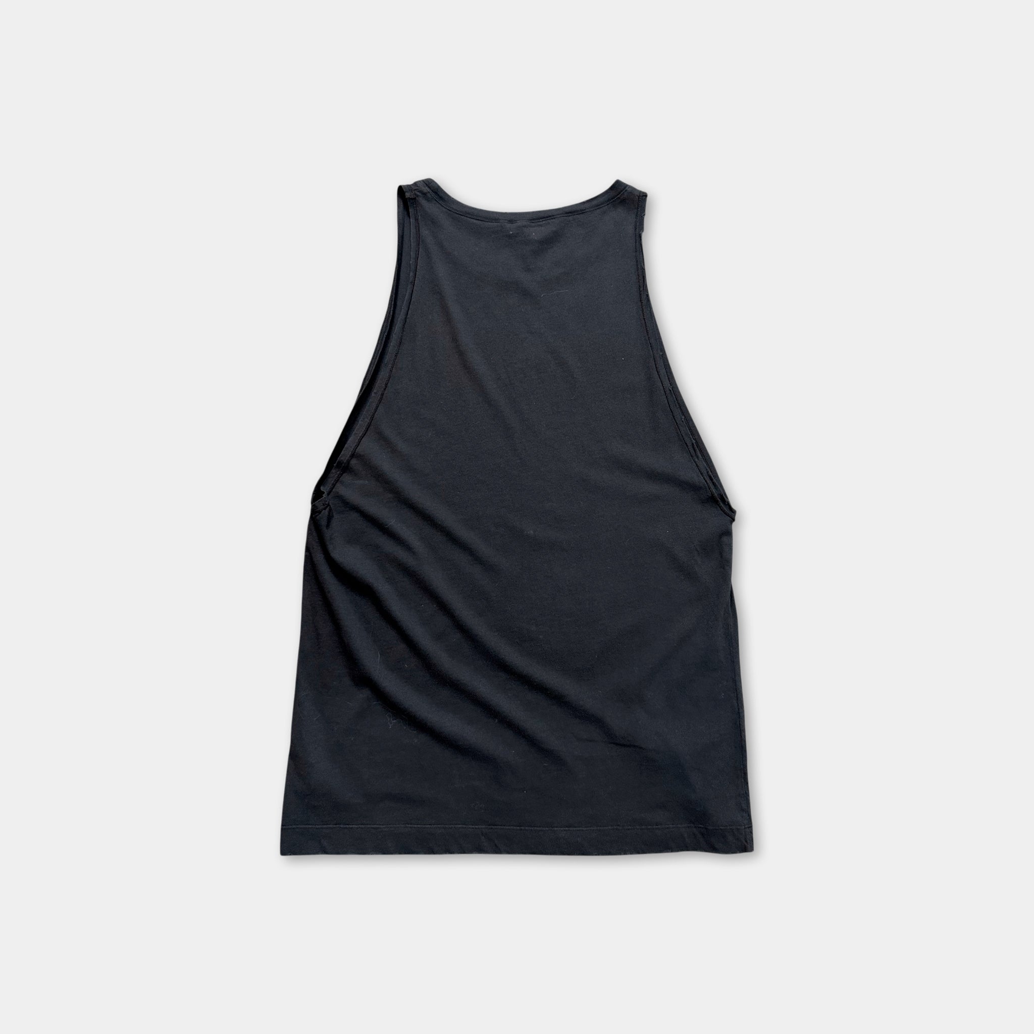Pierre Balmain Black Crest Tank Top