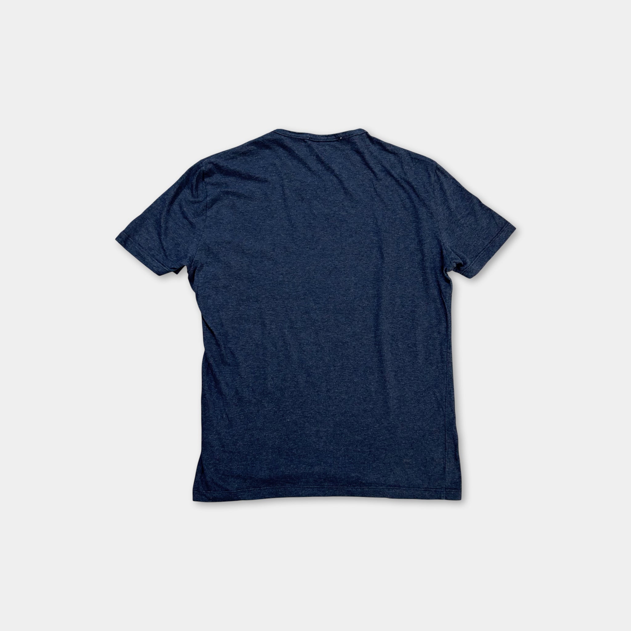 Balmain Graphic Navy Blue T-Shirt