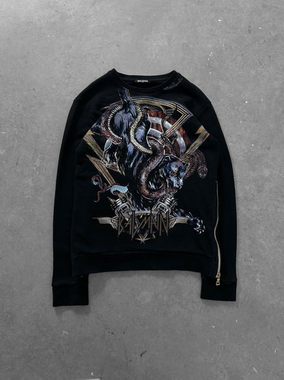 Balmain Panther Crewneck