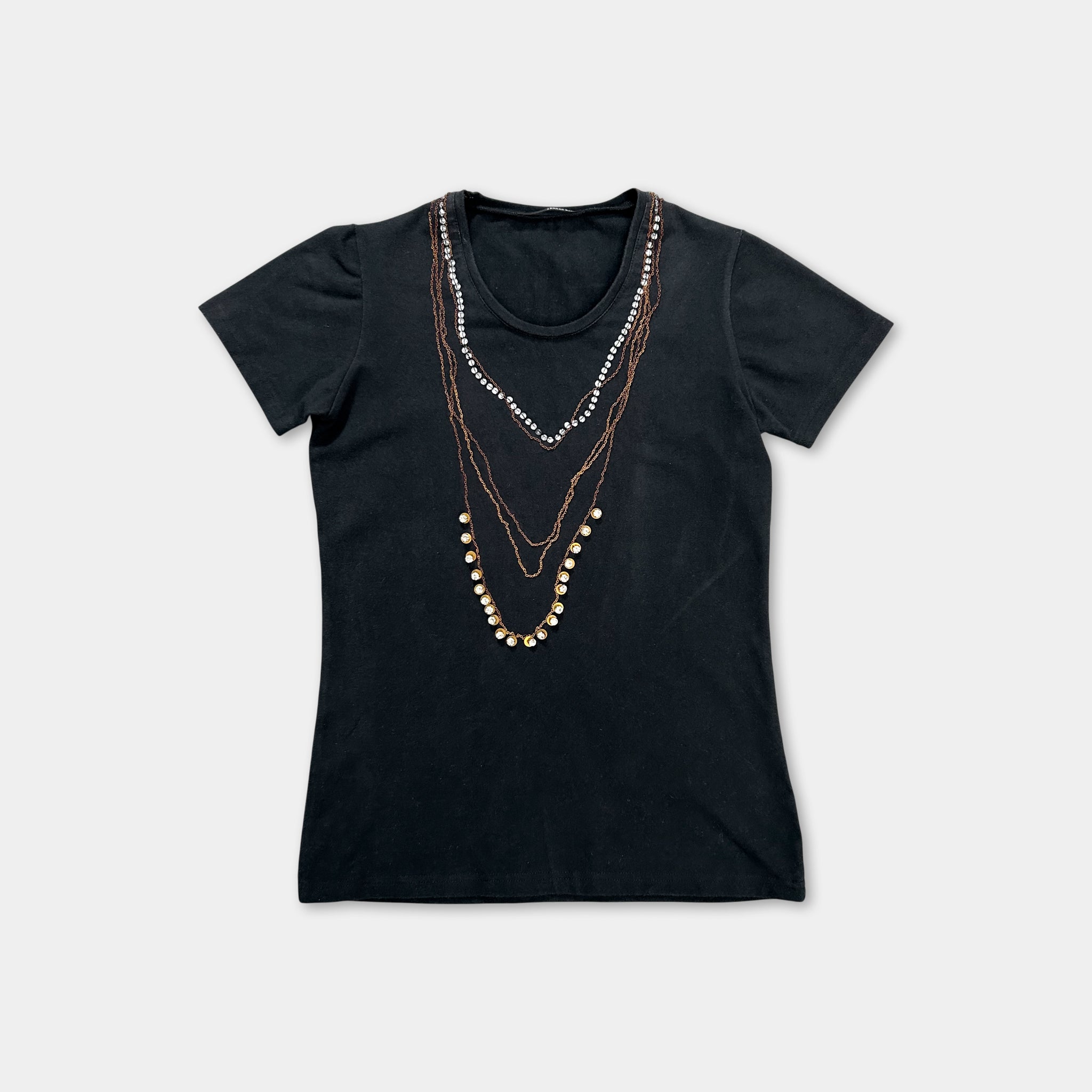 Armand Basi Rhinestone Chains Tee