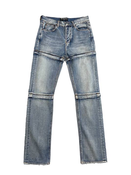 Balenciaga 2018 Convertible Skinny Jeans (S)