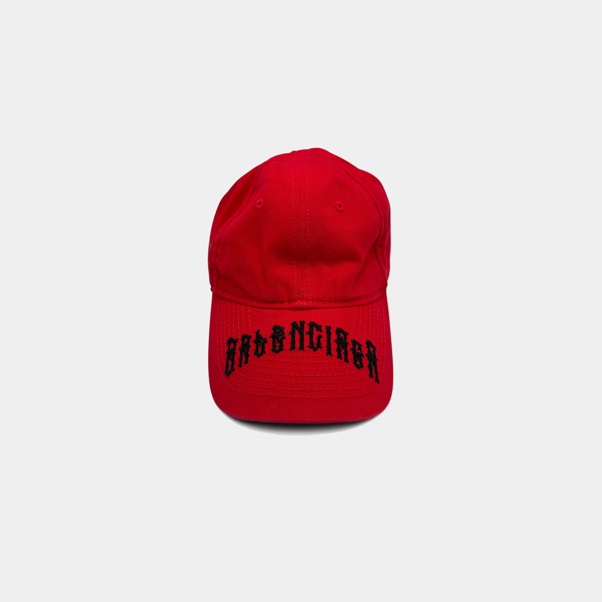 Balenciaga 2018 Demna Gothic Logo Baseball Cap