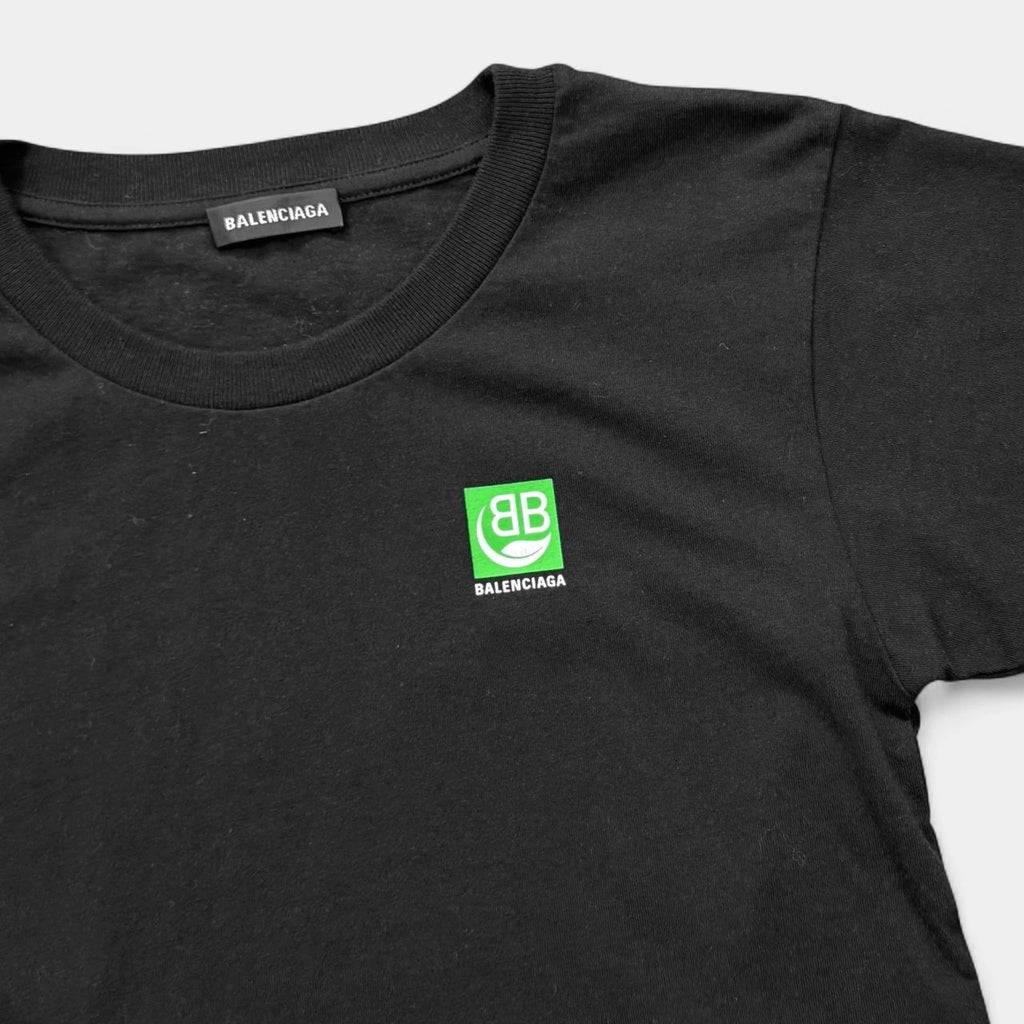 Balenciaga 2019 Eco-Leaf Logo T-Shirt