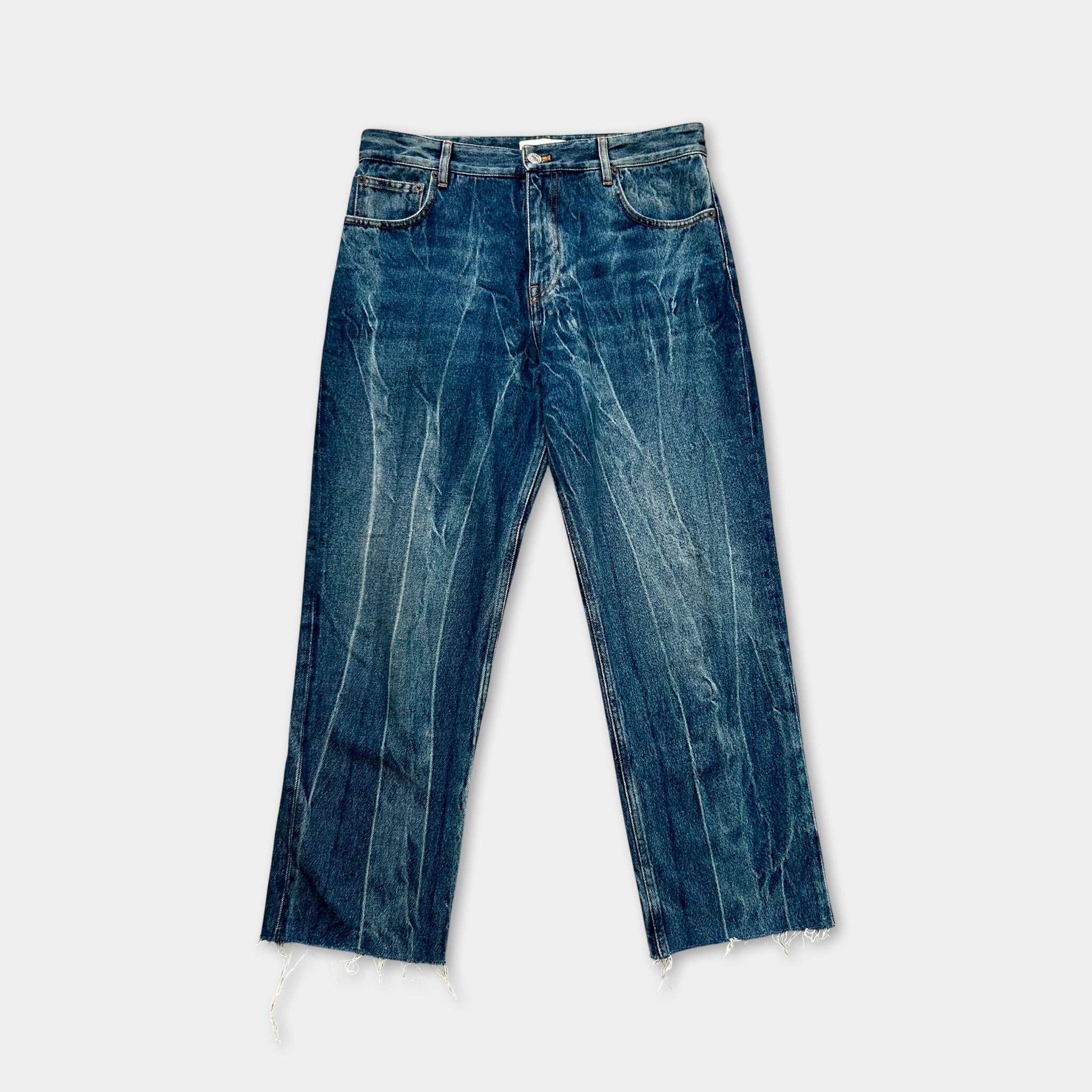 Balenciaga 2019 Marble Wash Jeans