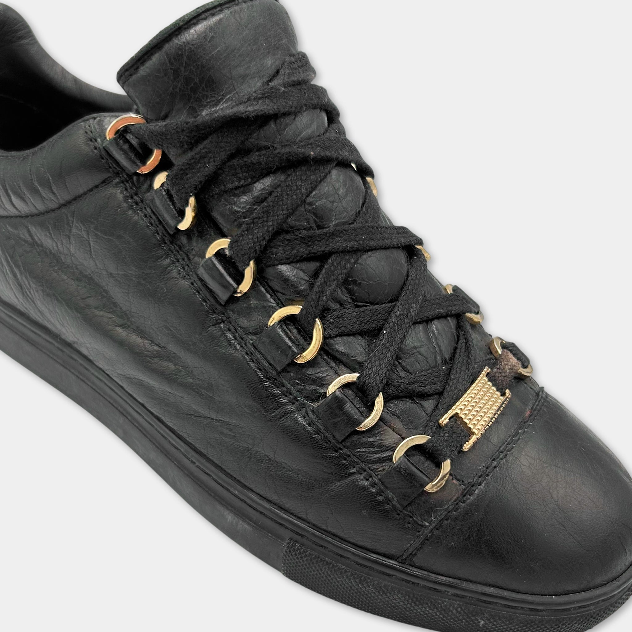 Balenciaga 2015 Black Arena Sneakers