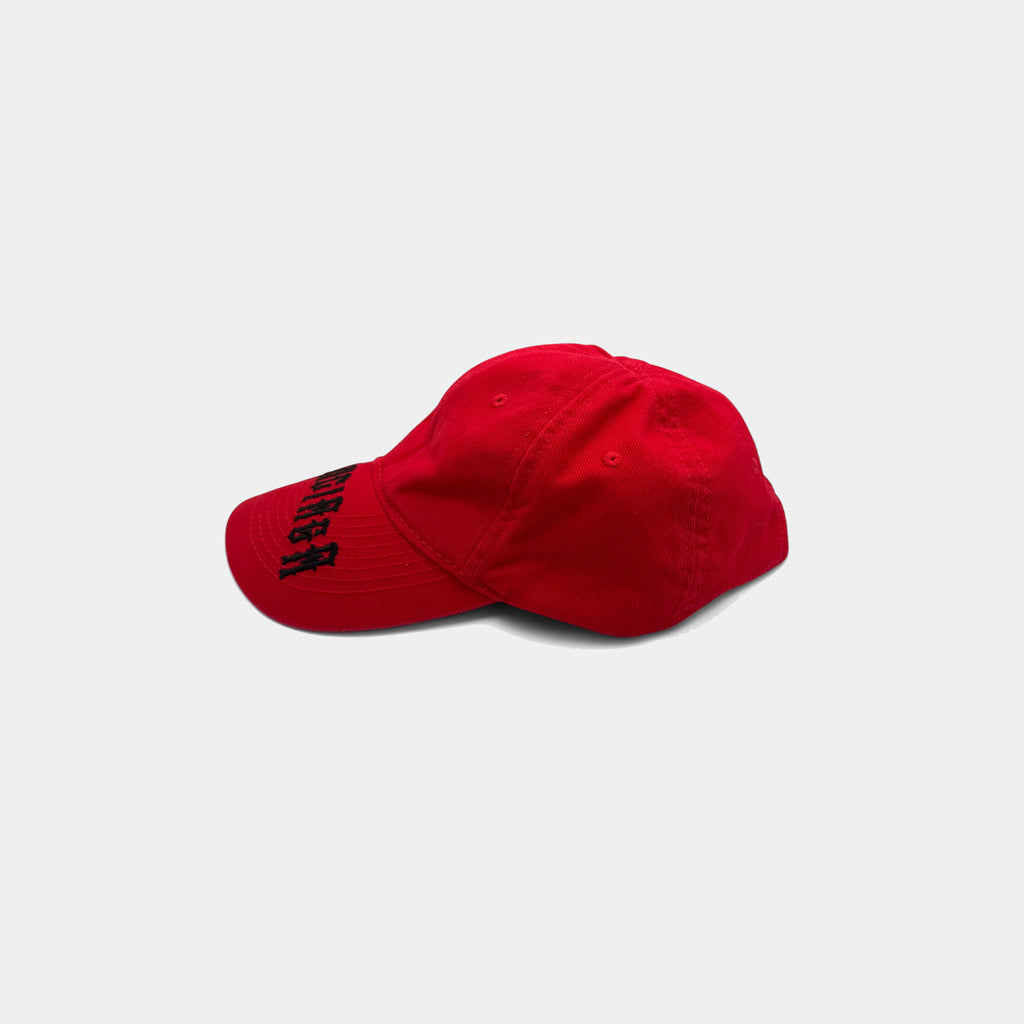 Balenciaga 2018 Demna Gothic Logo Baseball Cap