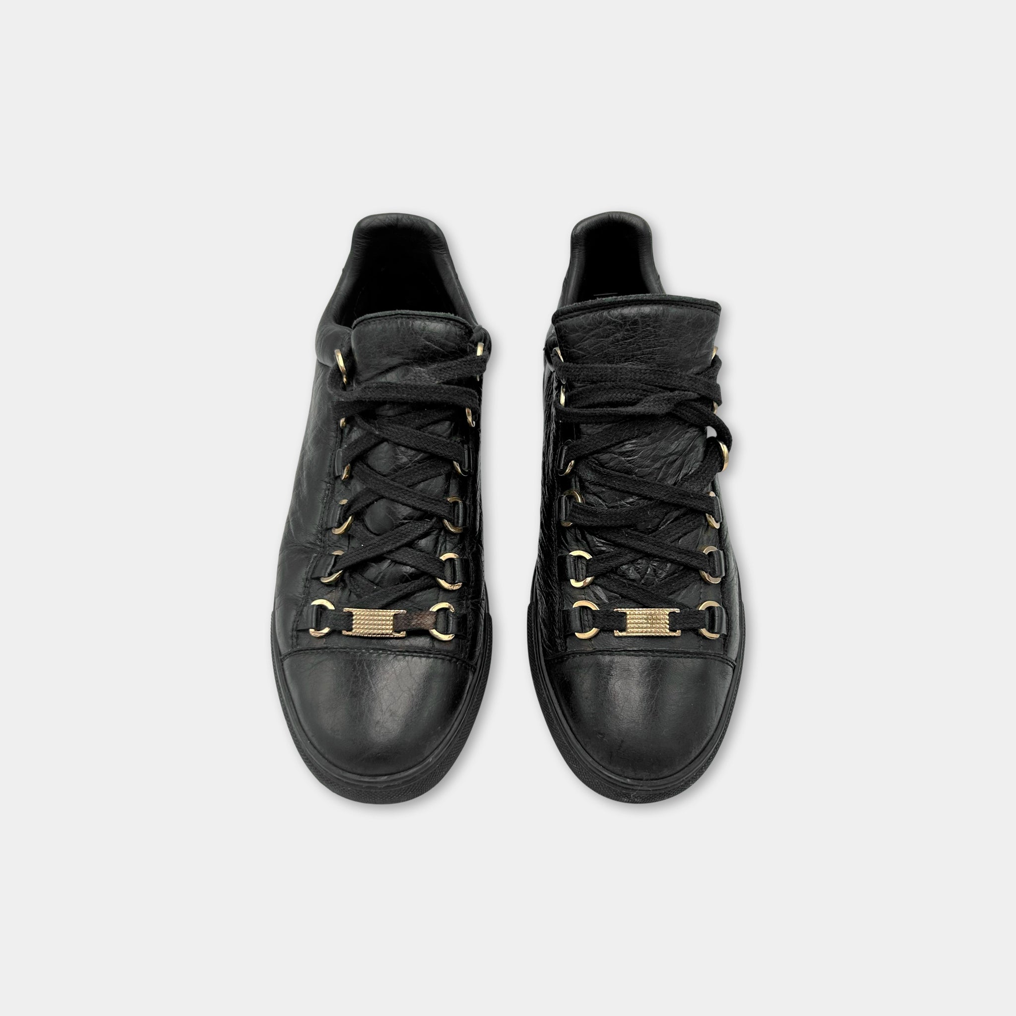 Balenciaga 2015 Black Arena Sneakers