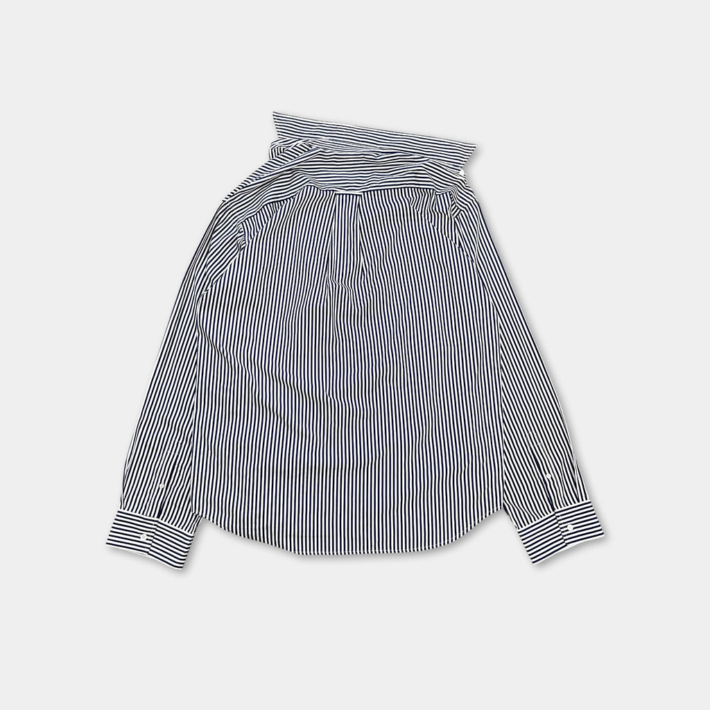 Balenciaga Asymmetric Striped Shirt