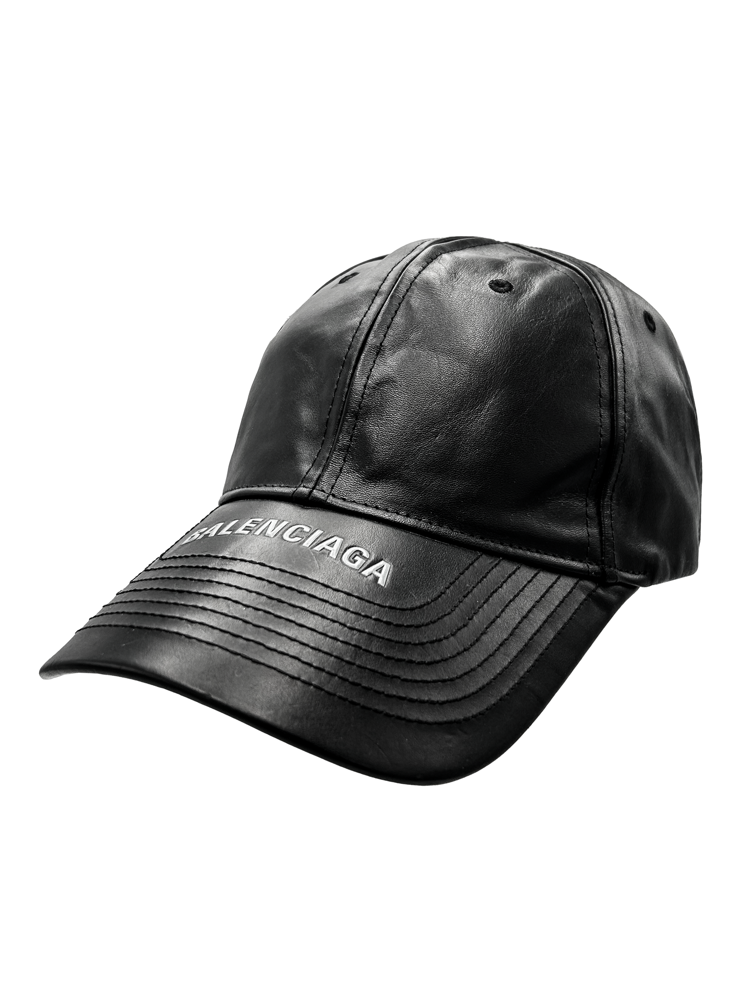 Balenciaga Leather Cap