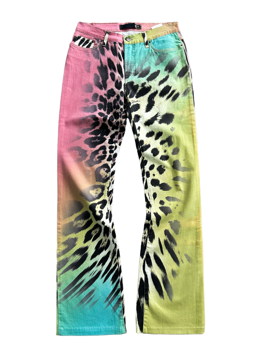 Just Cavalli Multicolour Cheetah Pants