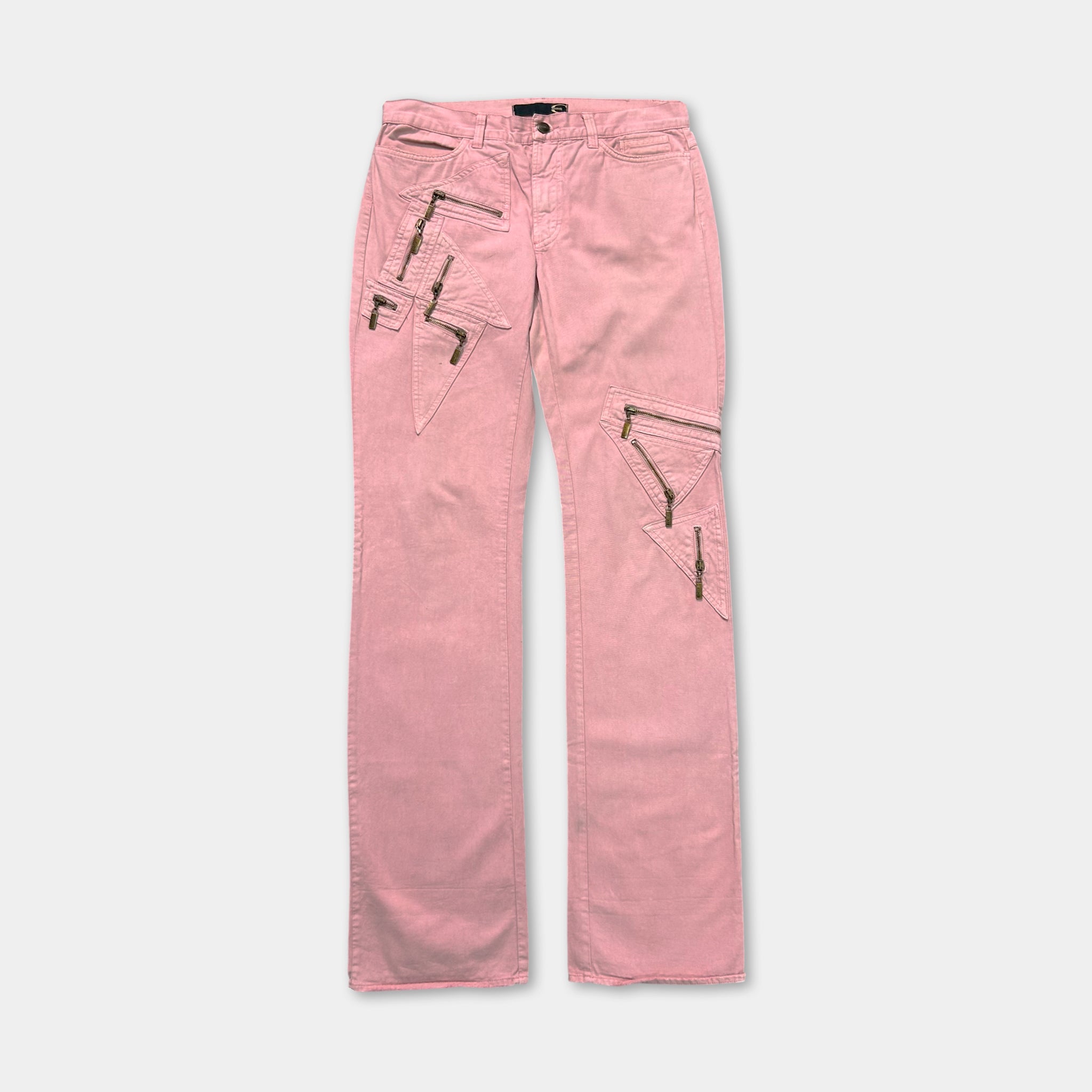Just Cavalli 2000s Pink Cargo Pants