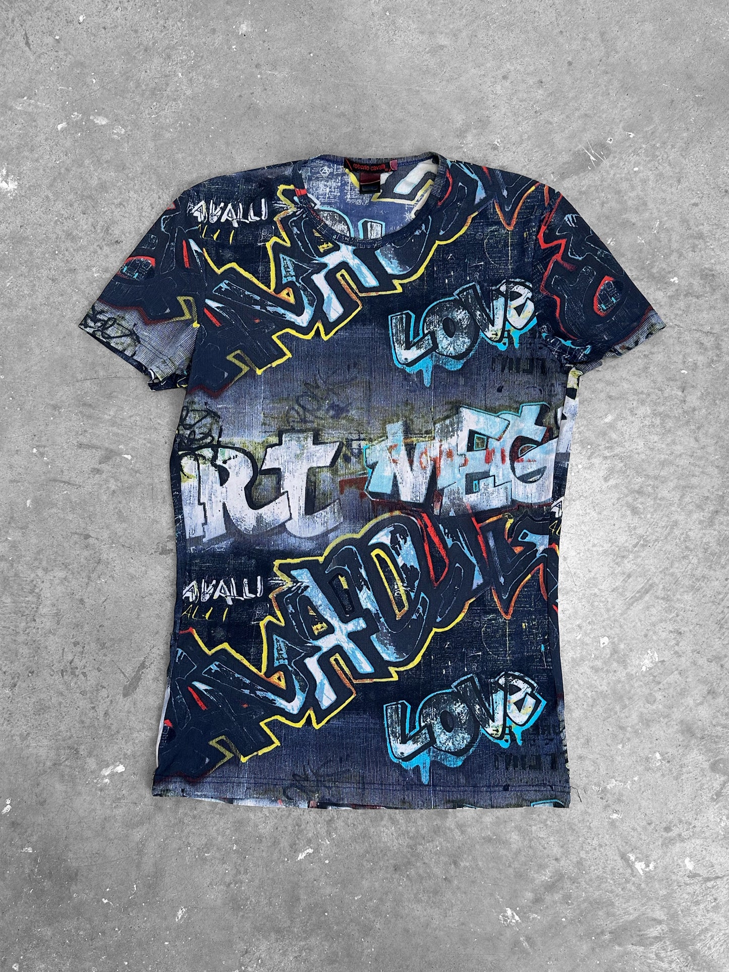 Cavalli Graffiti Tee (S)
