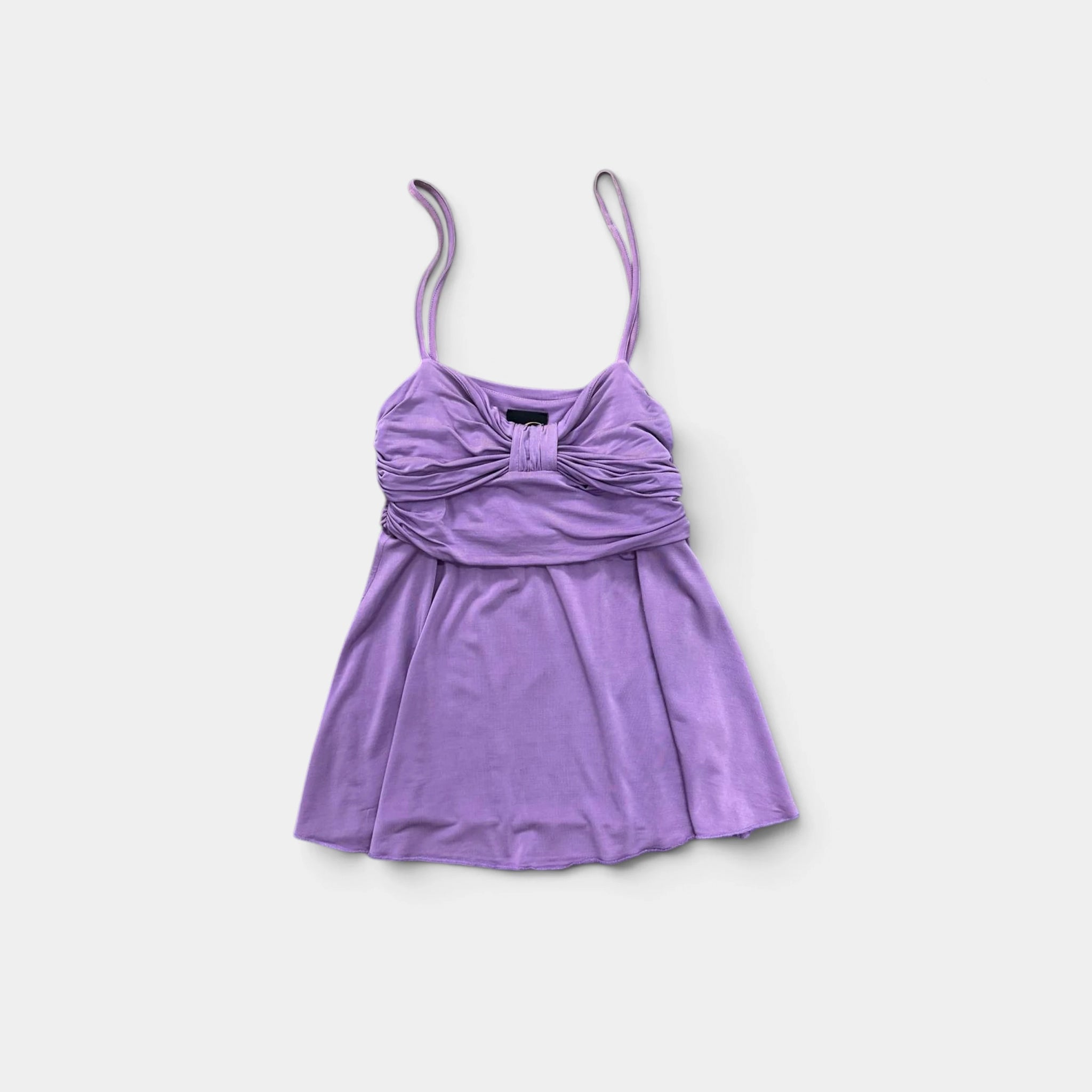 Just Cavalli 2000's Lavender Draped Top