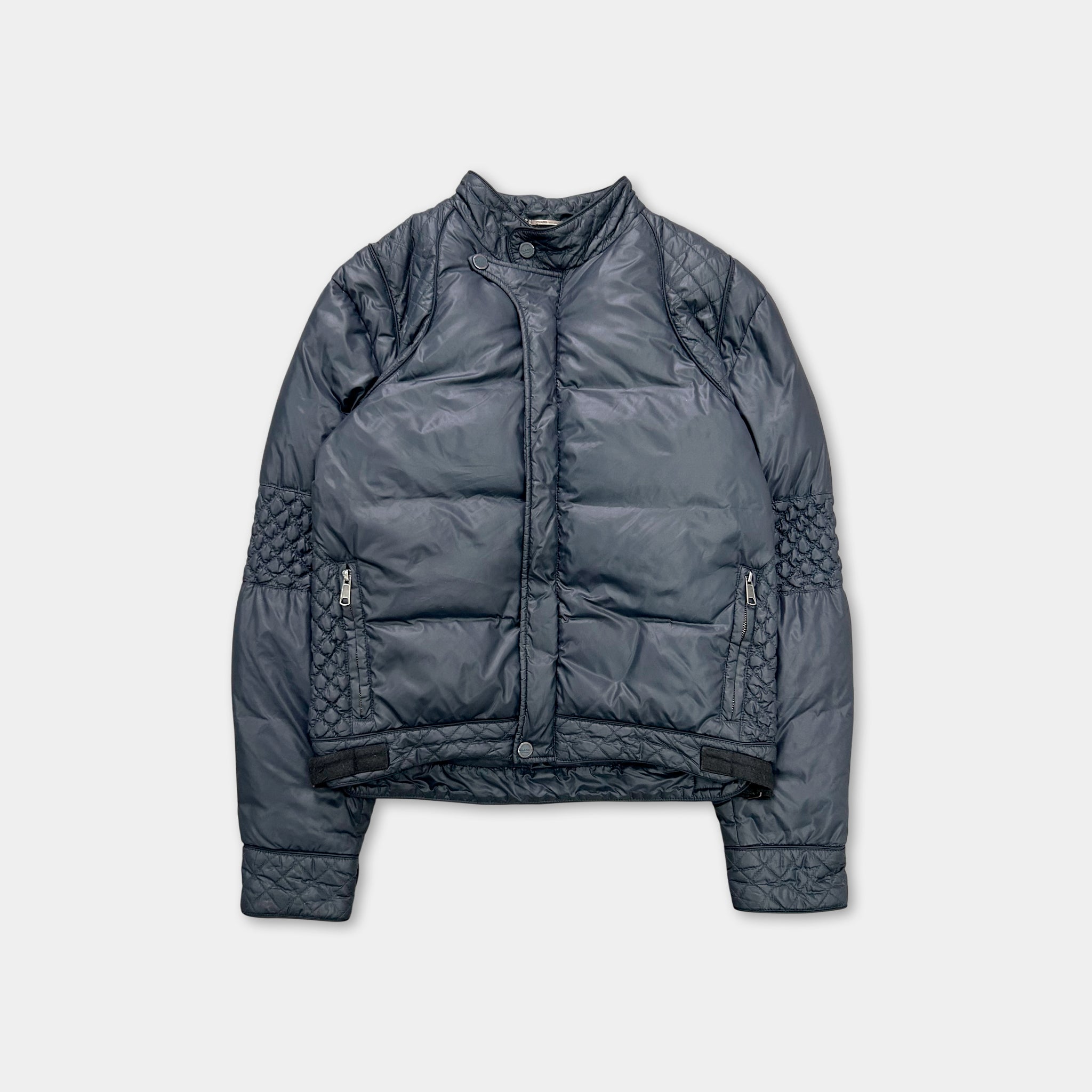 Cavalli Class 2000's Quilted Navy Jacket