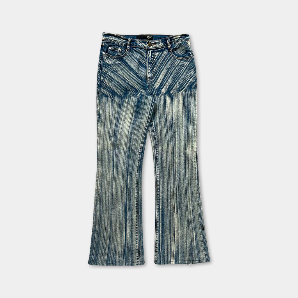 Just Cavalli Flared Striped Jeans