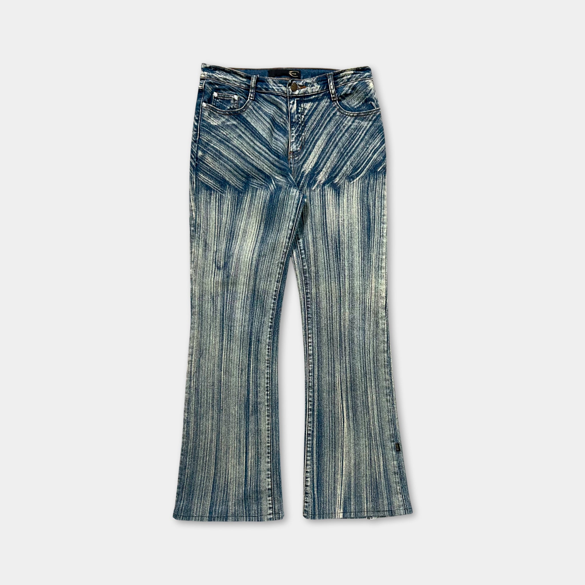 Just Cavalli Flared Striped Jeans