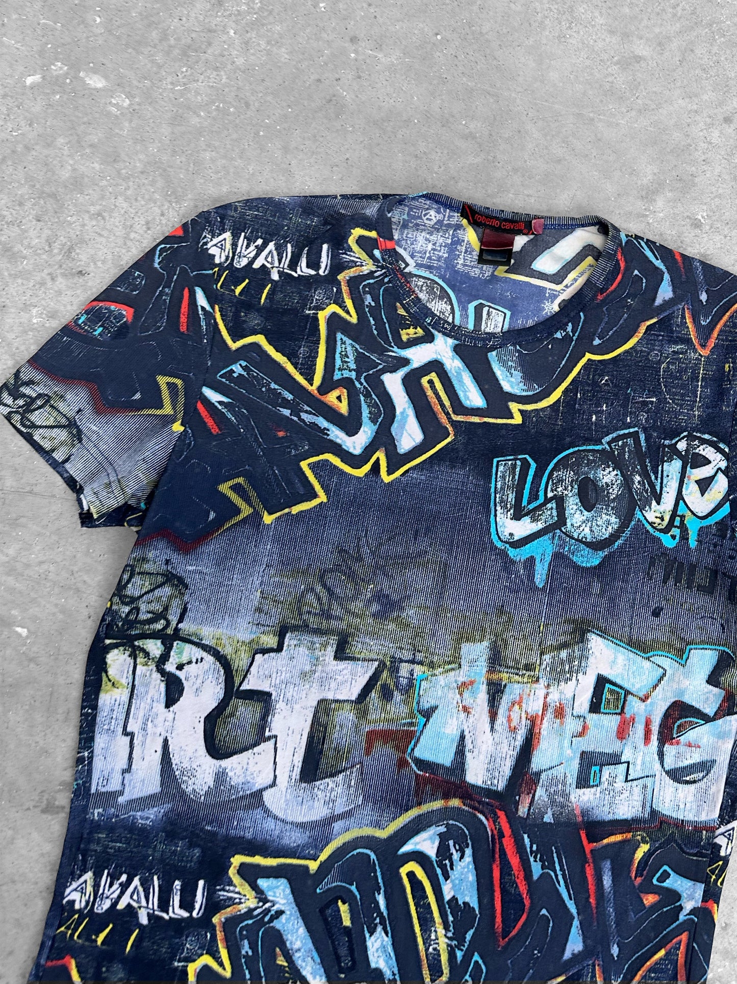 Cavalli Graffiti Tee (S)