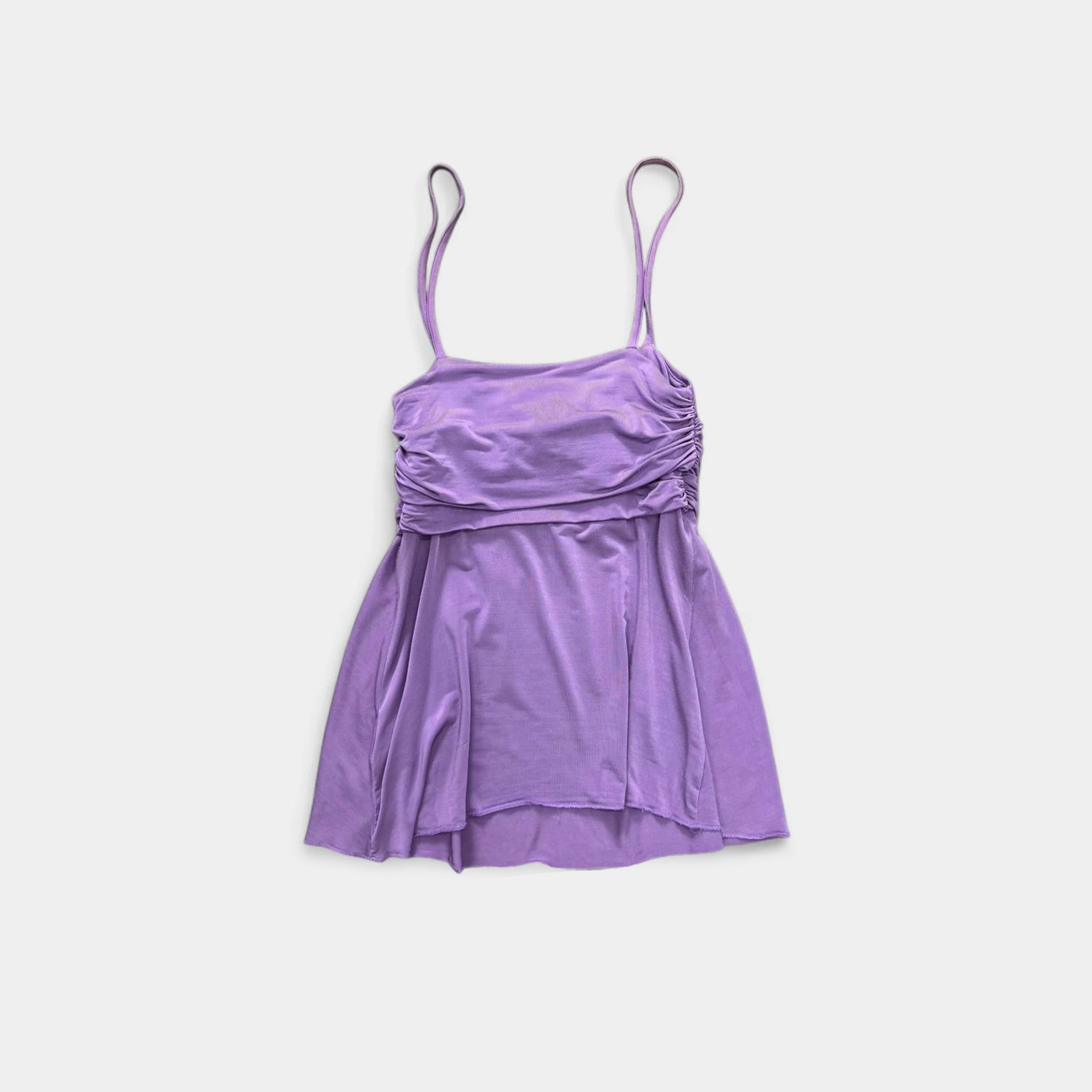 Just Cavalli 2000's Lavender Draped Top