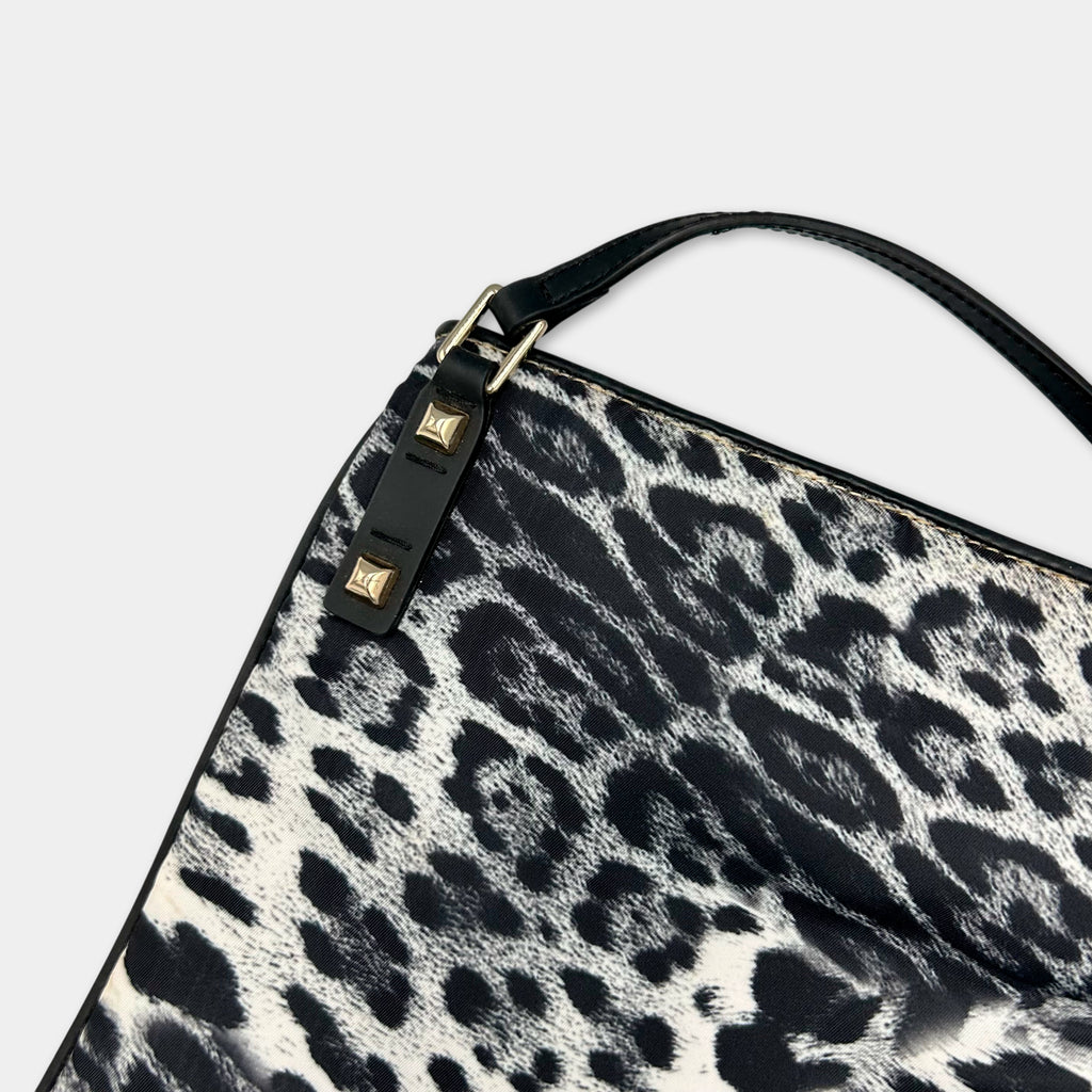 Cavalli Class Leopard Shoulder Bag