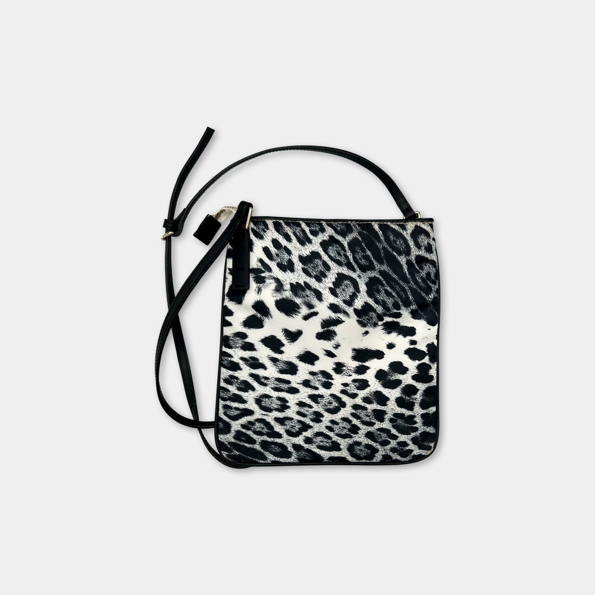 Cavalli Class Leopard Shoulder Bag