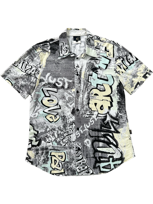 Just Cavalli 2000's Graffiti Shirt (L)