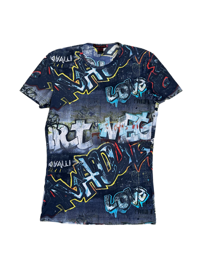 Cavalli Graffiti Tee (S)