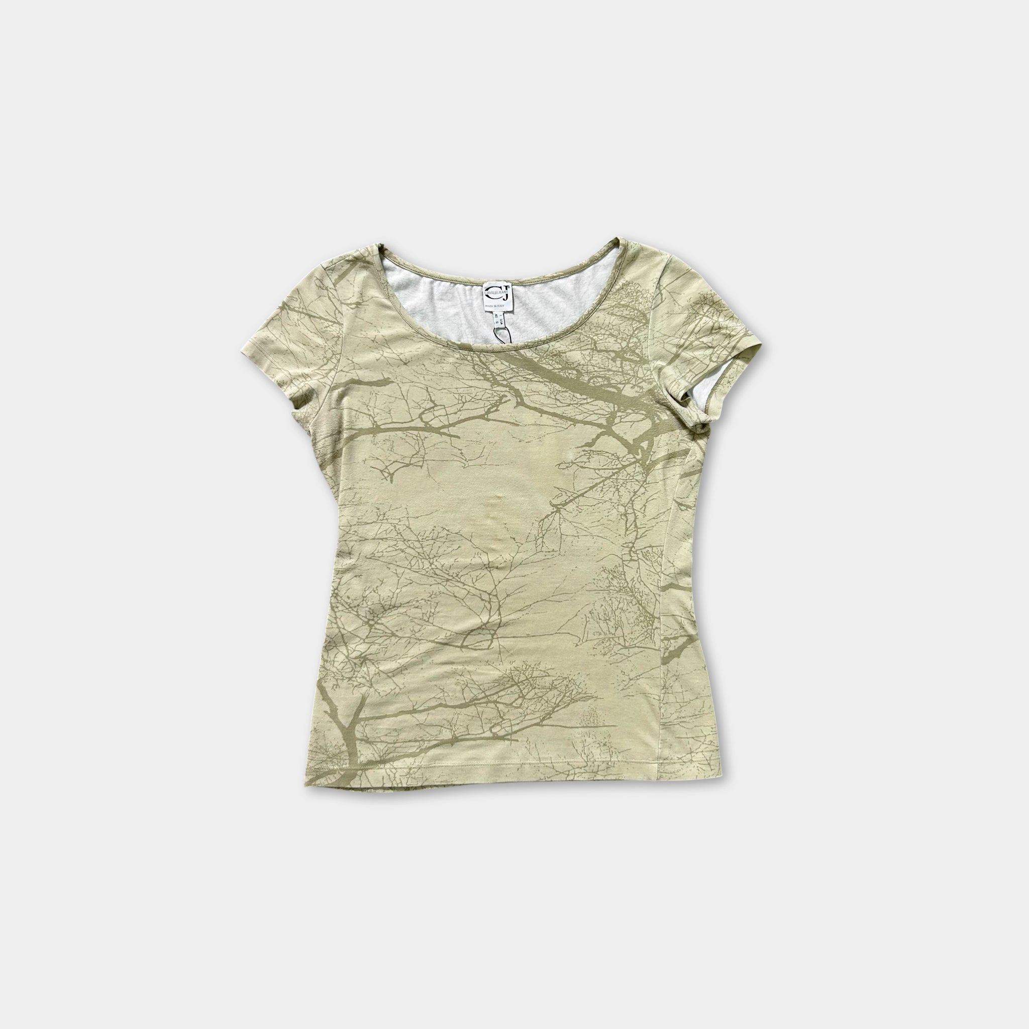 Cavalli Tree Motif Tee