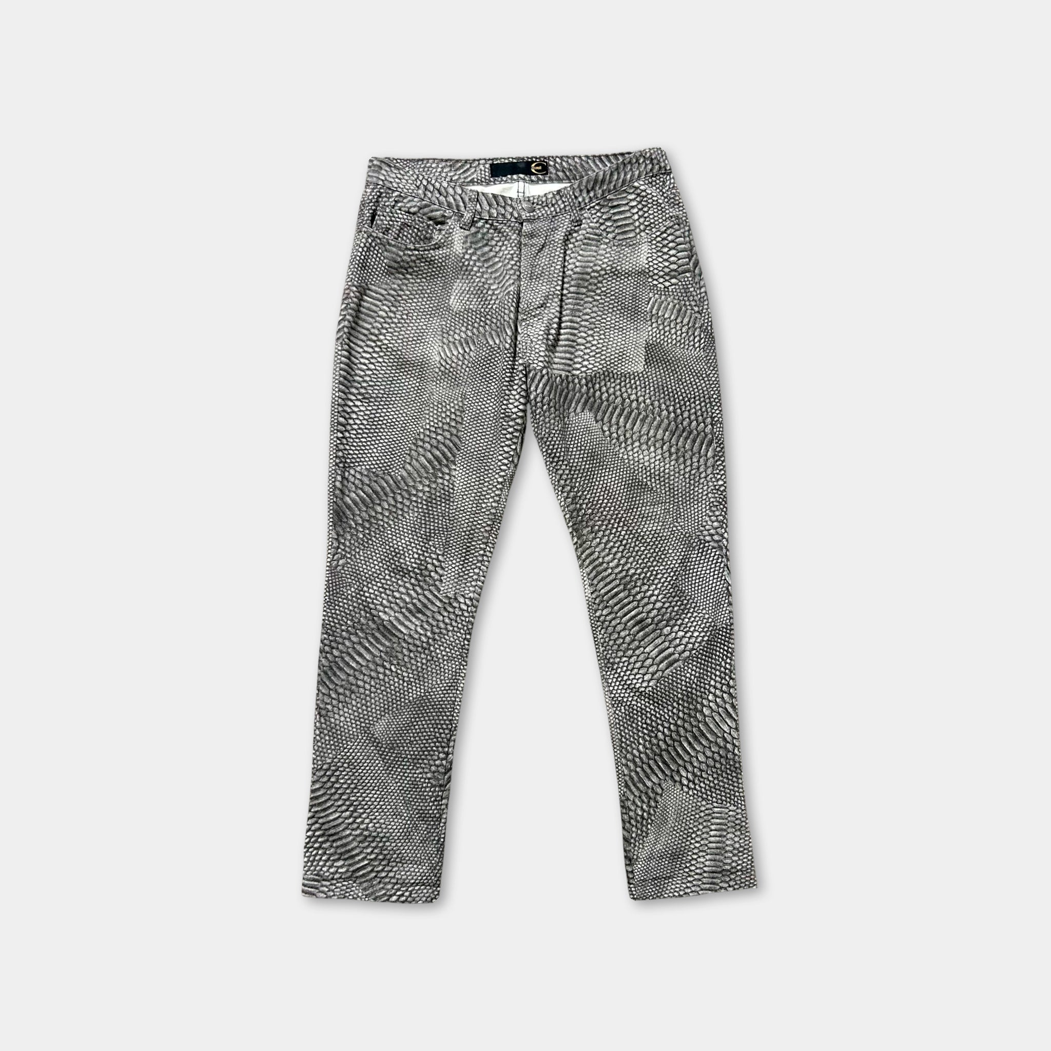 Cavalli Snakeskin Pants