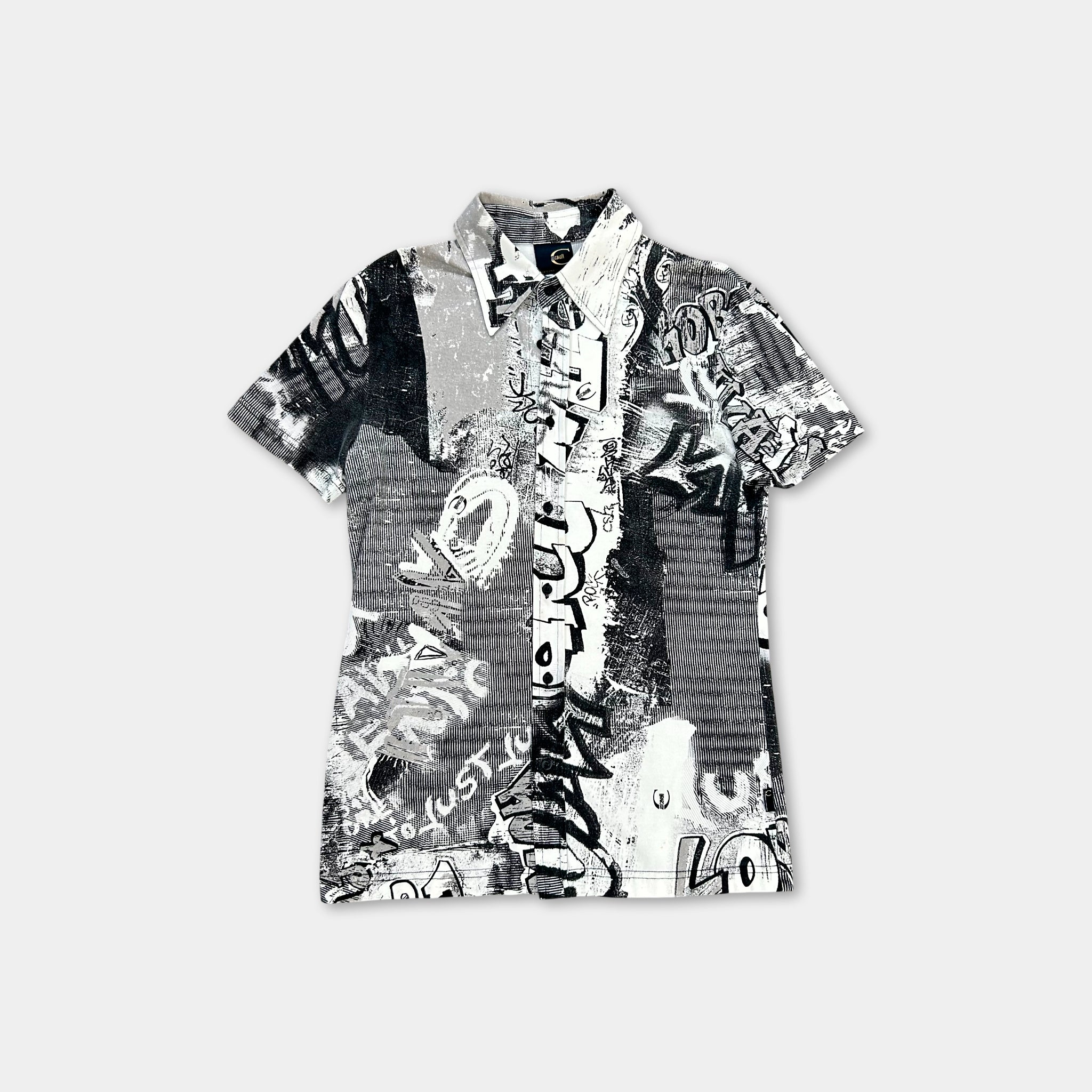 Just Cavalli Graffiti Shirt
