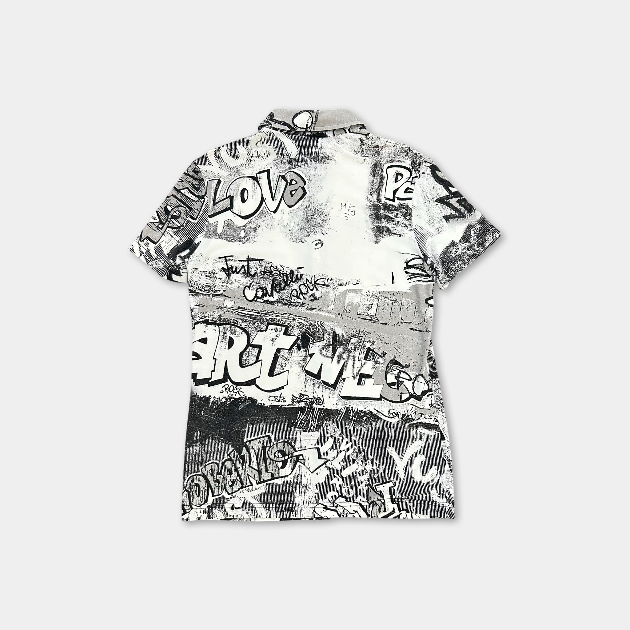 Just Cavalli Graffiti Shirt