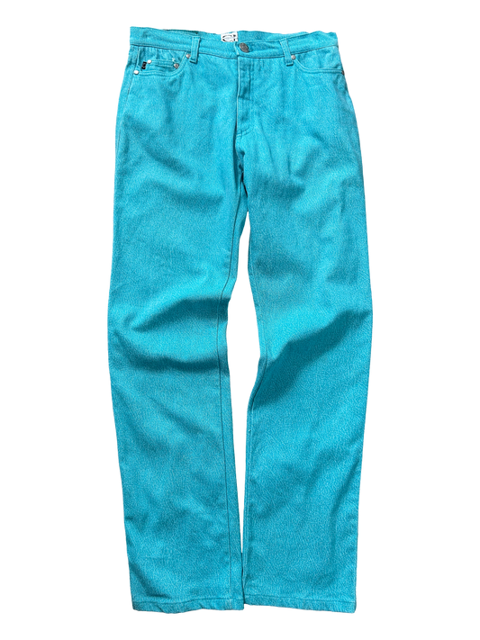 Cavalli Jeans Blue Shiny Denim (S)