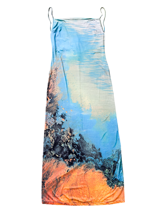 Cavalli Jeans 00's Coral Reef Dress