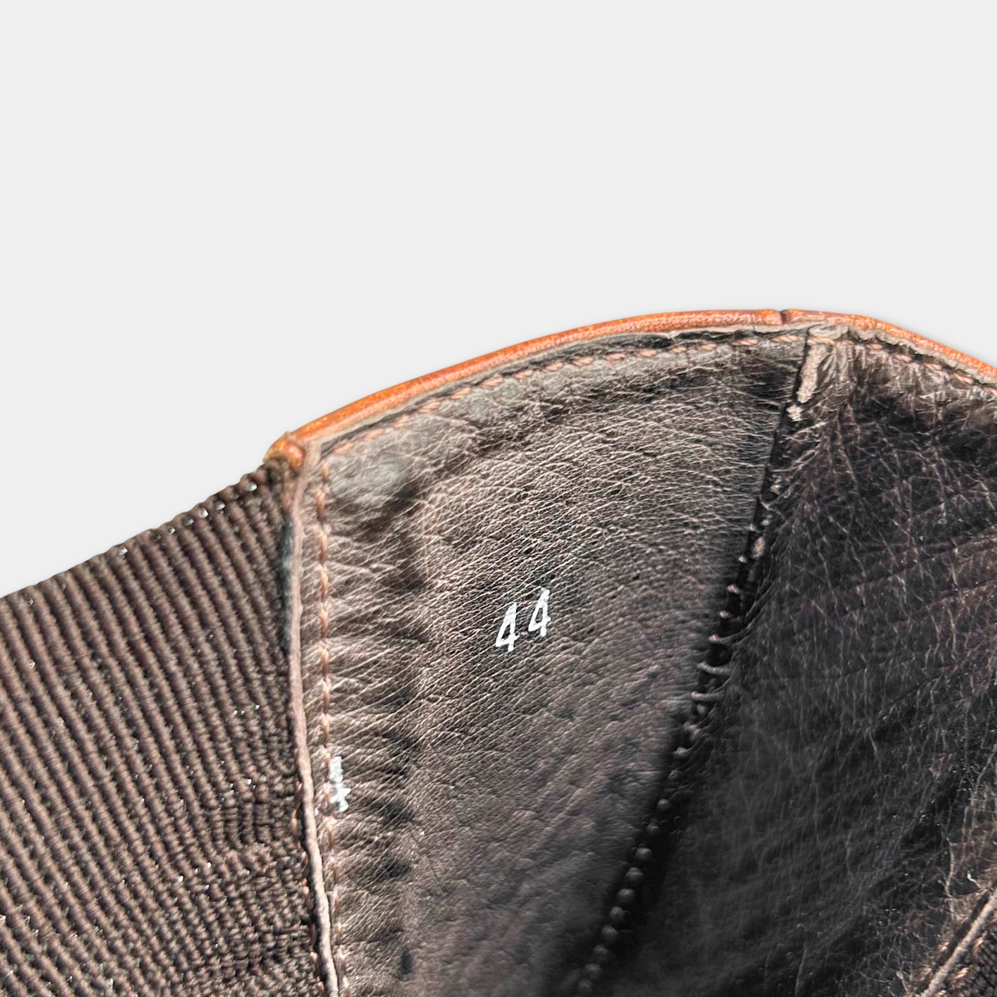 Just Cavalli Python Leather Brown Chelsea Boots