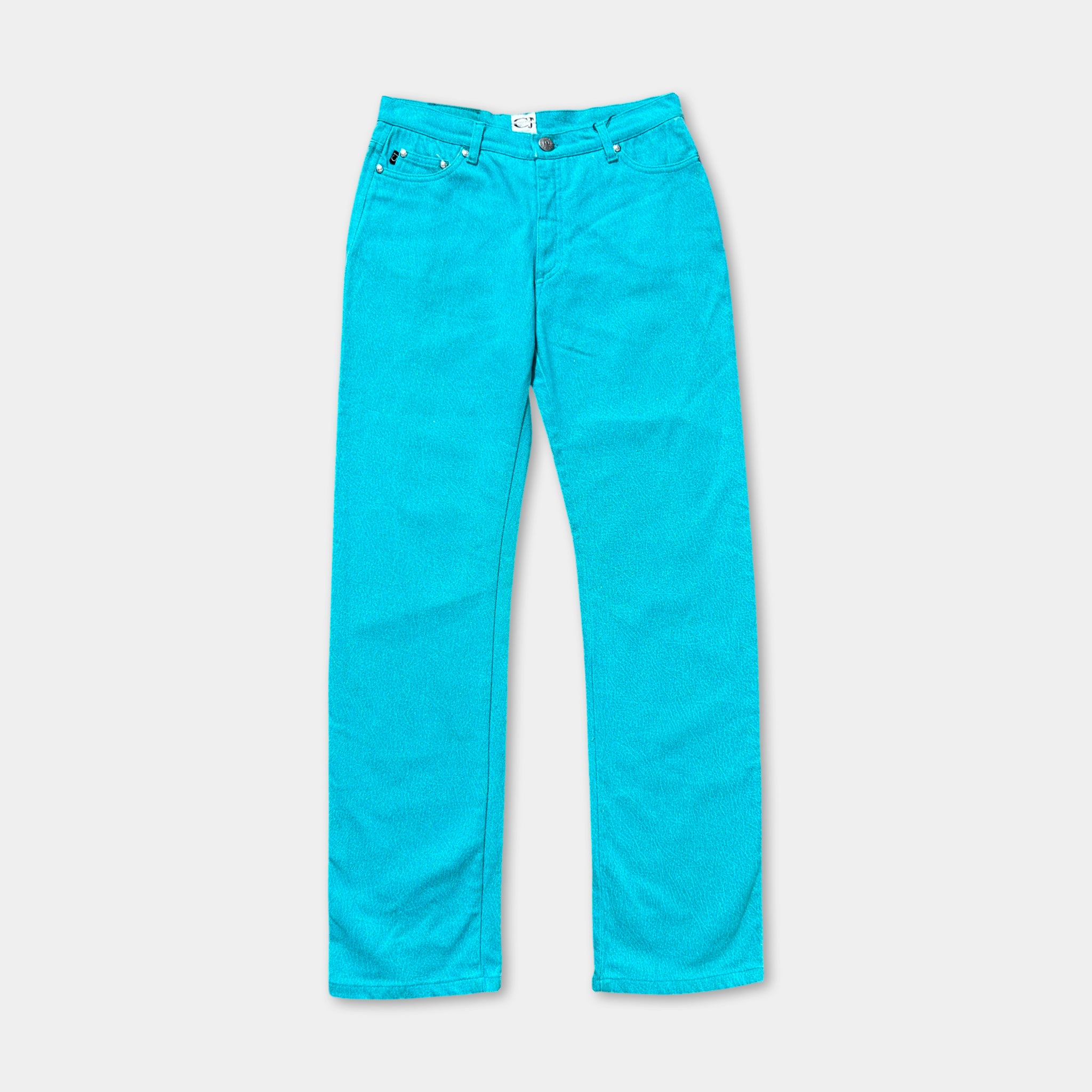 Just Cavalli Shiny Blue Jeans