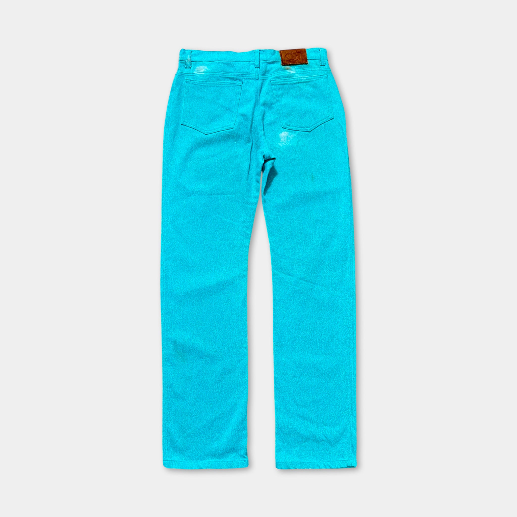Just Cavalli Shiny Blue Jeans