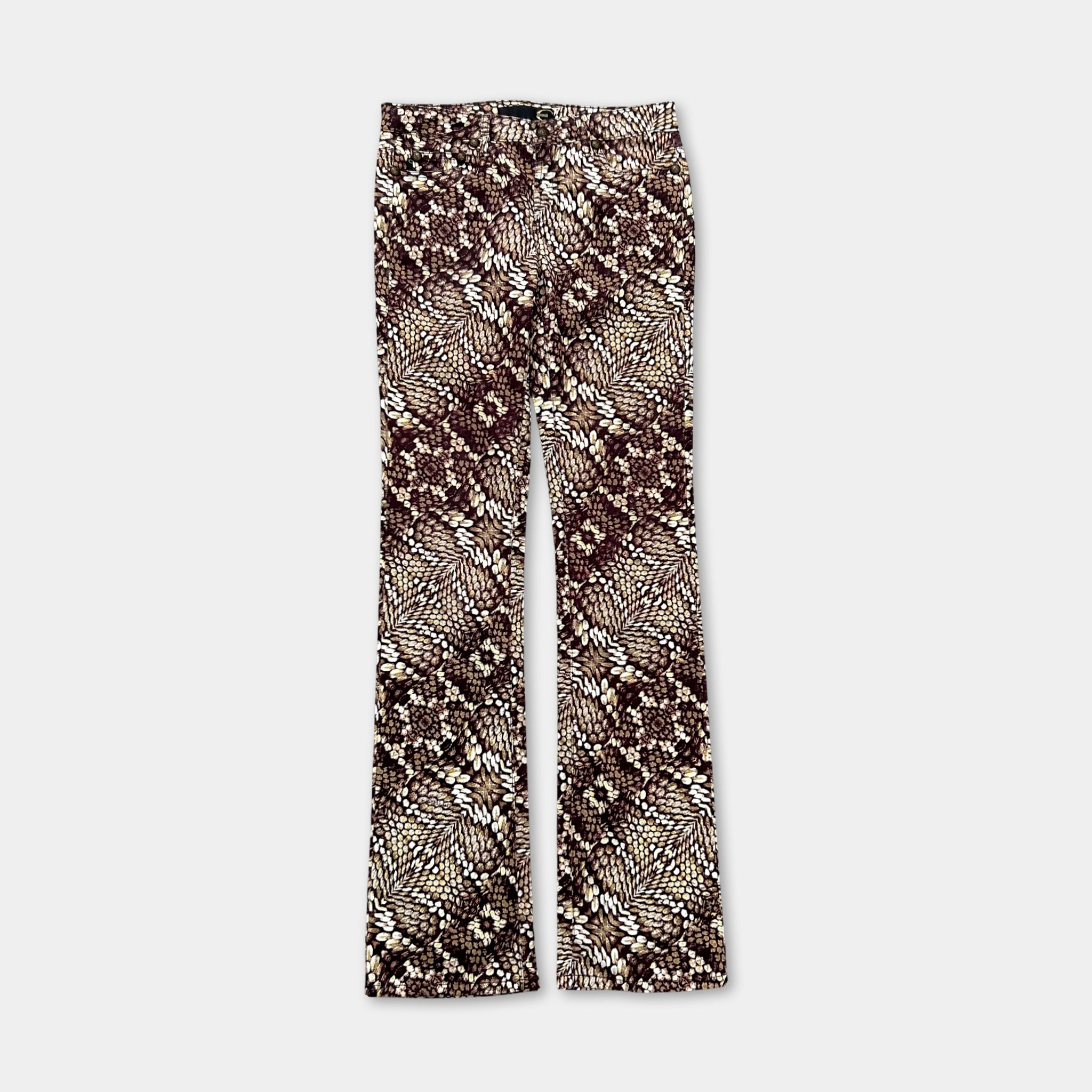 Just Cavalli Geometric Print Pants