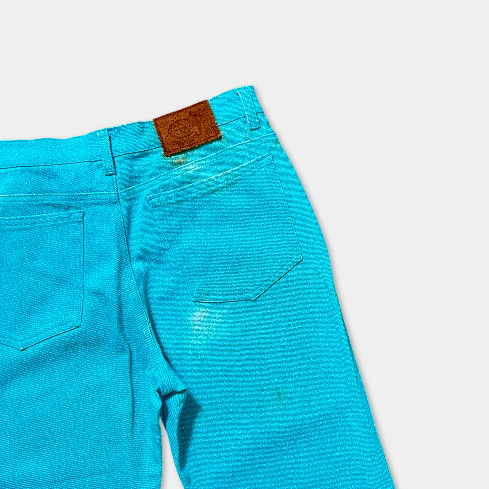 Just Cavalli Shiny Blue Jeans