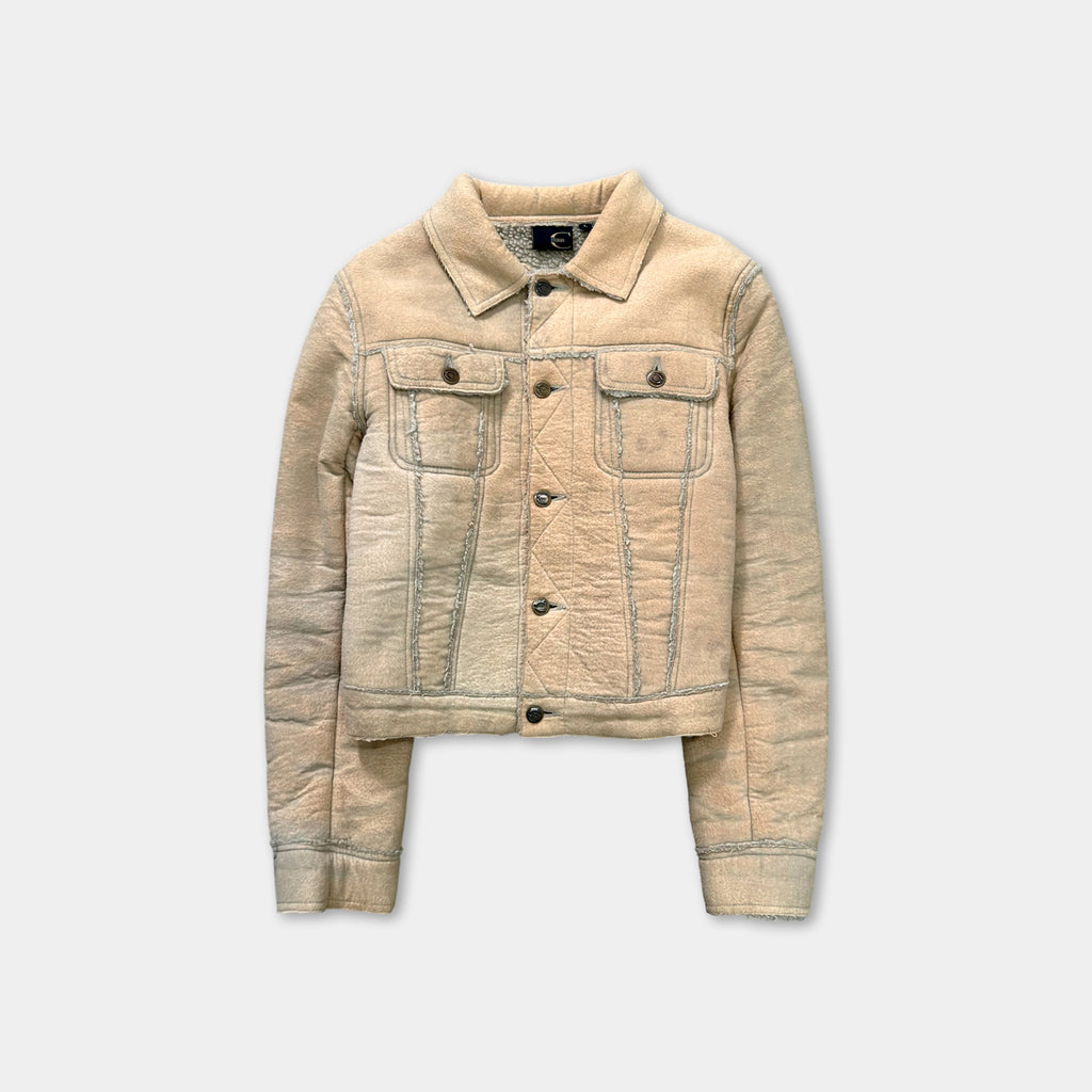 Just Cavalli Sherling Raw Edge Jacket