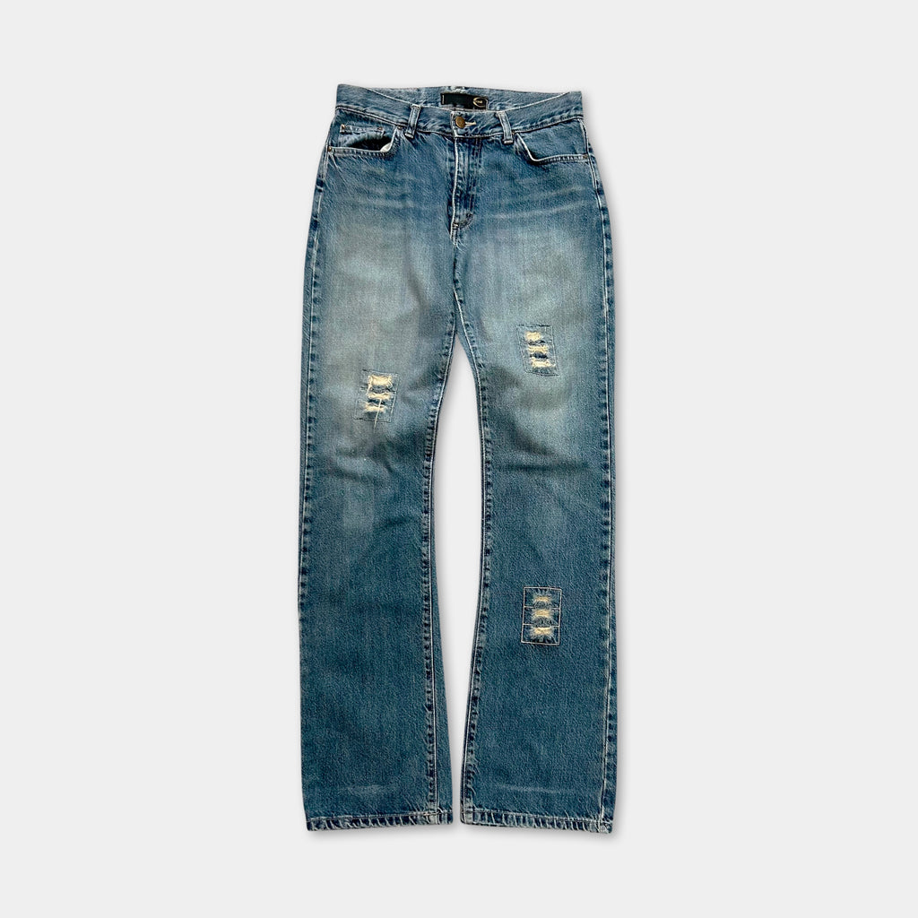 Just Cavalli Vintage Distressed Denim Pants