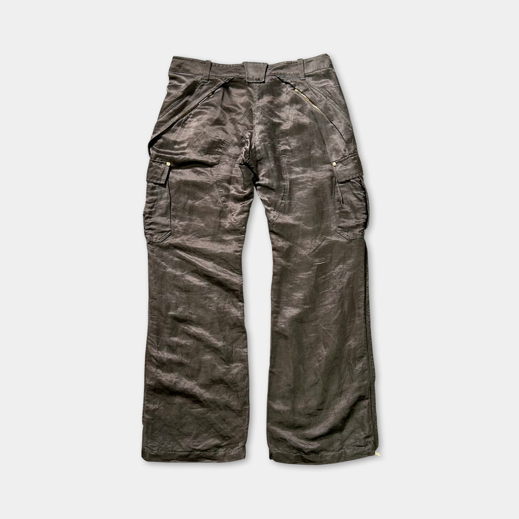 Cavalli Silk Cargo Pants Cavalli