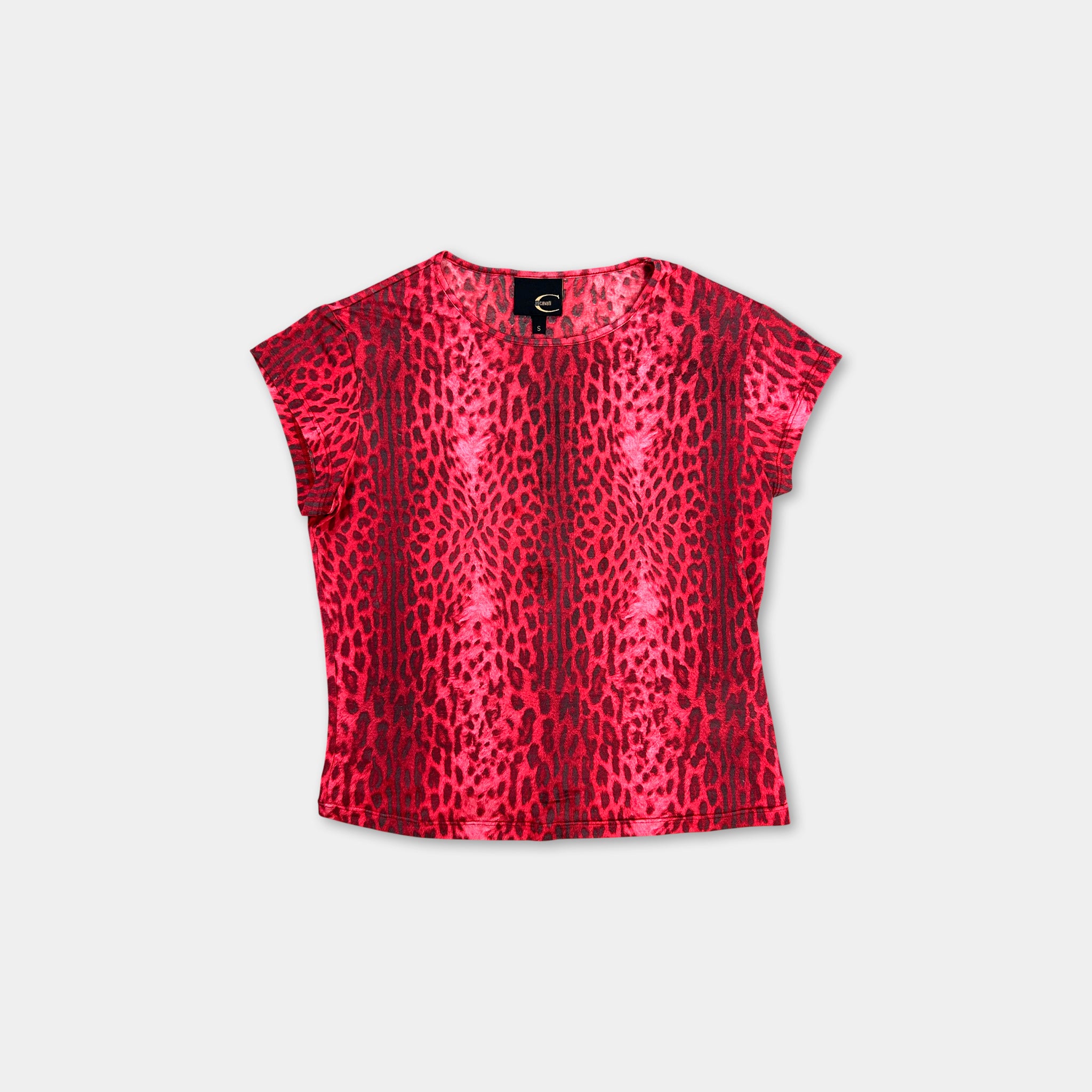 Just Cavalli Cheetah Print T-Shirt