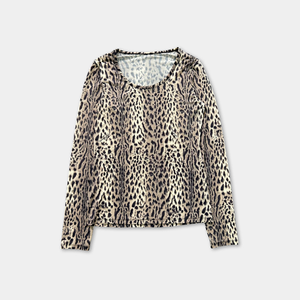 Just Cavalli Leopard Long Sleeve Underwear