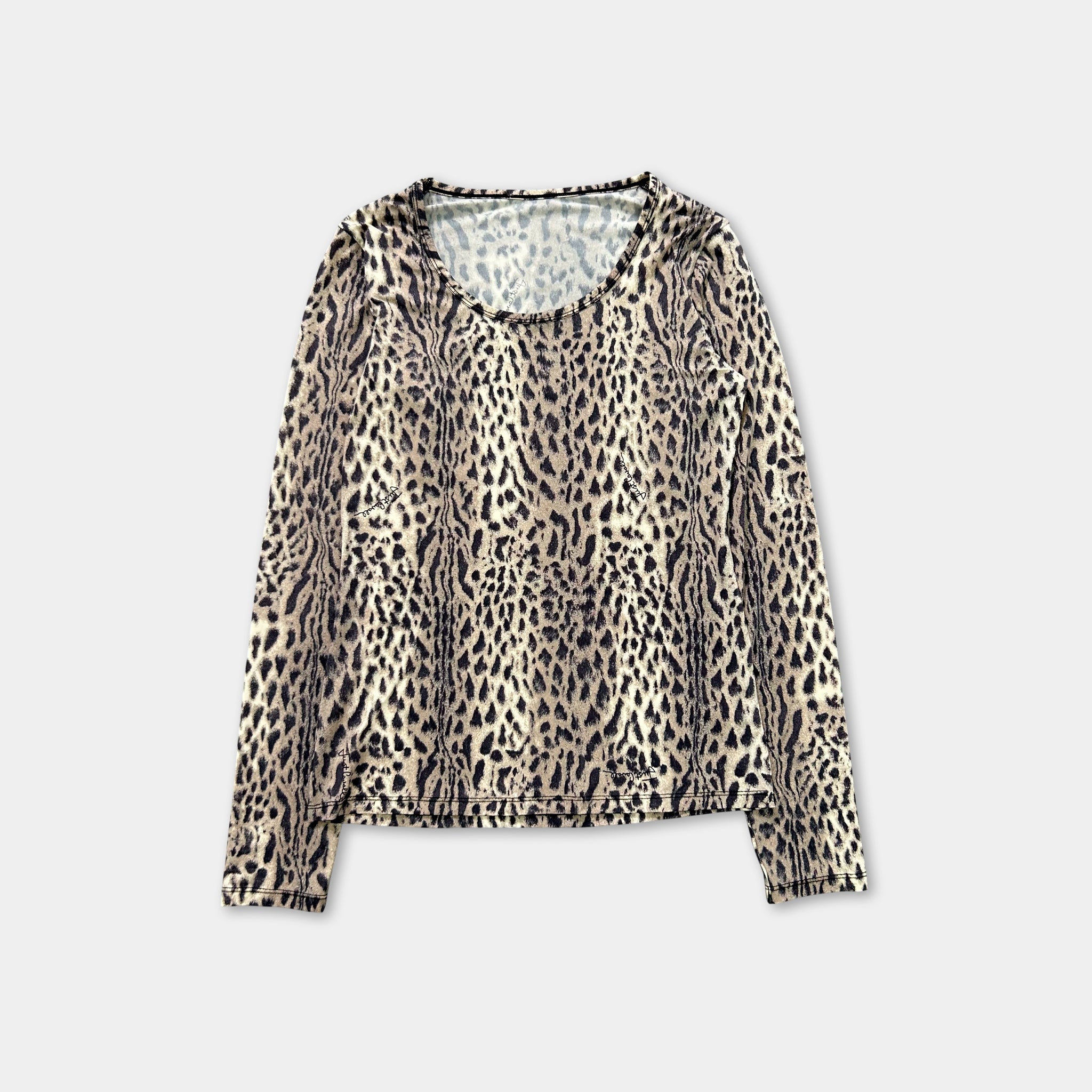 Just Cavalli Leopard Long Sleeve Underwear