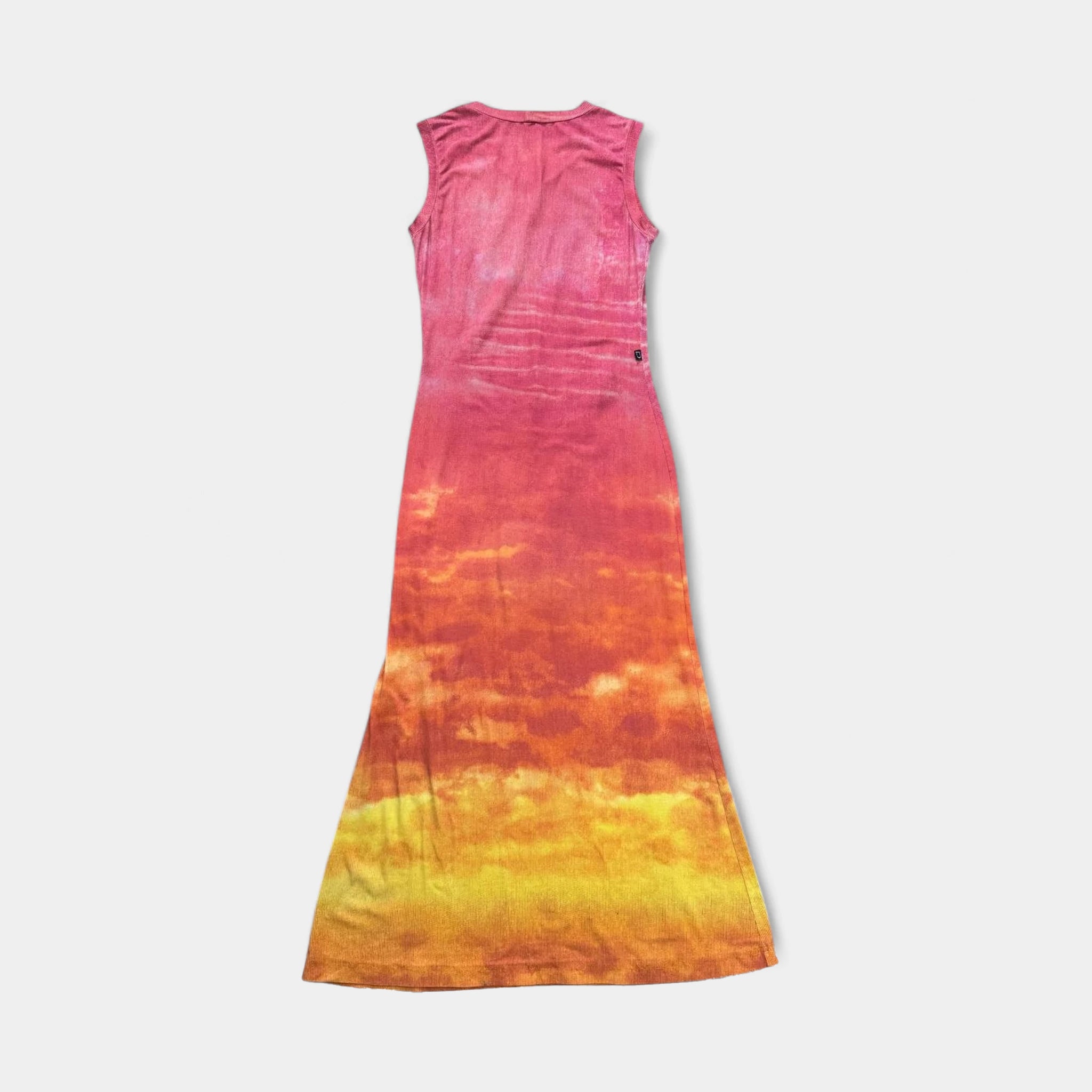 Cavalli Jeans 2000s Sunset Sleeveless Maxi Dress