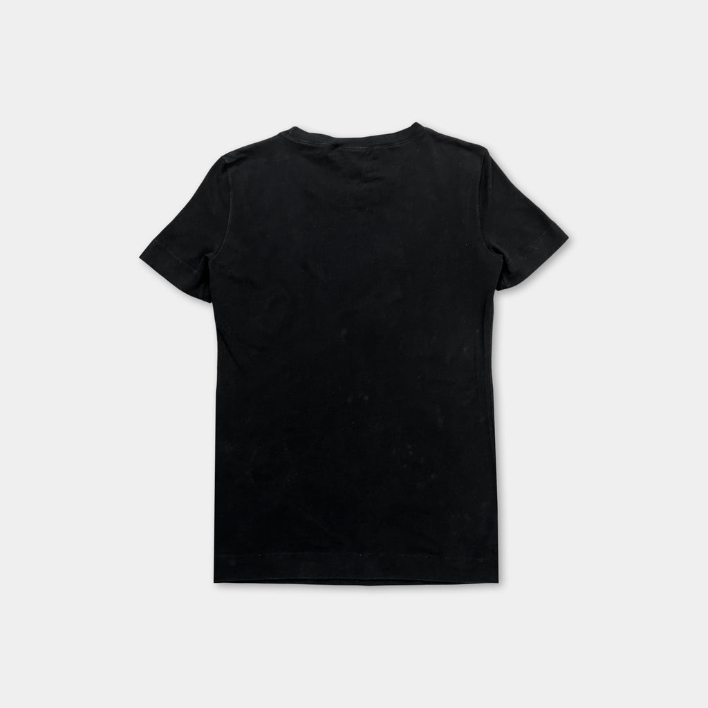 Just Cavalli 2010's Chains Graphic Black T-Shirt