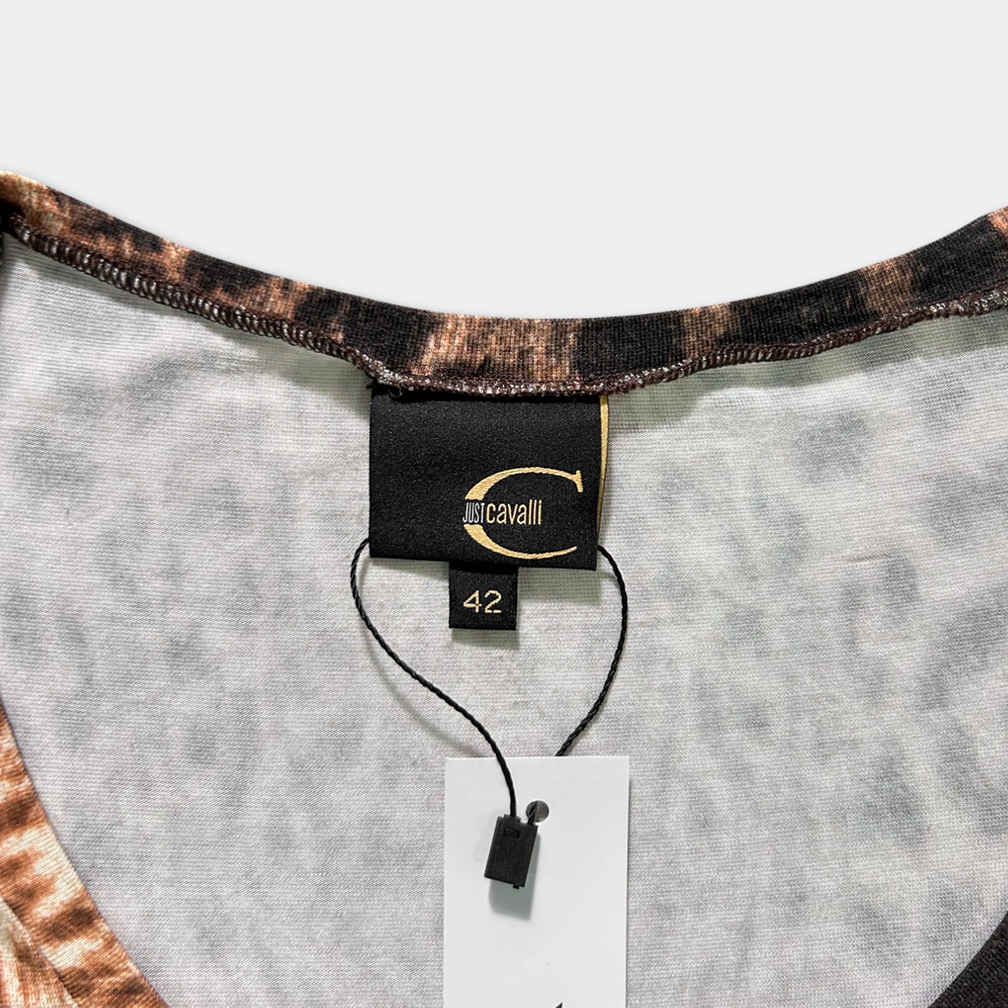 Cavalli Animal Print Tee