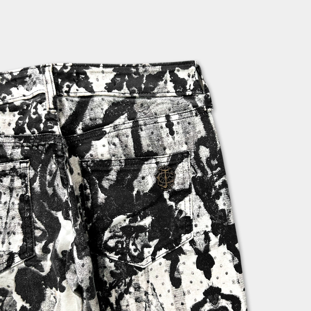 Just Cavalli 2000's Graffiti Print Jeans